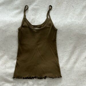 ARQ Olive green Tank- size S